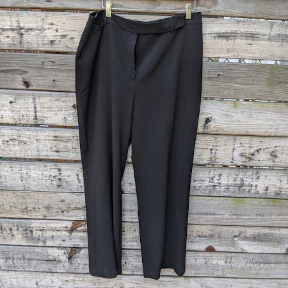 Jones Wear Black Dress Pants Size 18